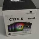 Thermalright 5 Pack TL-C12C-S CPU Fan 120mm ARGB Case Cooler Fan, 4pin PWM Silent Computer Fan with S-FDB Bearing Included, up to 1550RPM Cooling Fan5 Quantities