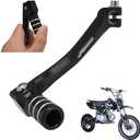 JFG RACING Motorcycle Folding Gear Shifter Shift Lever Pedal CNC Universal for CRF XR RM KX KLX TTR PW SSR Apollo TAO TAO SDG 50cc - 125cc Dirt Pit Bike Black