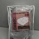 Electric Mattress Pad Queen Size 60"x80" with 10 Hours Auto Off 4 Heat Setting Dual Controller Fit Up to 15 Inch Deep Pocket, Machine Washable - Light Gray