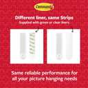 Command Large Picture Hanging Strips, White, Holds up to 16 lbs, 14-Pairs, Easy to Open Packaging
