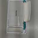 Nillkin Foldable Travel Keyboard with Touchpad & Number Pad, Bluetooth Wireless Portable Folding Full Size Keyboard with Trackpad for PC Laptop iPad Tablets Smartphone, Silicone Leather Cover, Gray