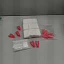 Nail Polish Gel Remover Tools Kit, Soak Off Cap Clip, 200ml Dispenser Bottle, UV Gel Polish Cuticle Pusher, 600 PCS Cotton Pads, Handle Brushes, 100/180 Nail File, Buffer Block, Finger Separators (PINK-SET)