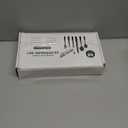 Hiware 48-Piece Matte Black Silverware Set with Steak Knives, Black Flatware Set for 8, Stainless Steel Tableware Cutlery Set, Utensil Sets for Kitchen