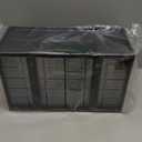 CRAFTSMAN Storage Organizer, 30 Small Drawer Modular Storage System, Easily Stackable, Plastic, Black, White