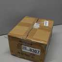 G25 Globe LED Edison Light Bulbs, 6W Equivalent to 60W, 2500K Warm White Flexible Spiral Filament Light Bulbs, Dimmable Vintage LED Bulb, G80 Antique Edison Bulbs, Amber Glass, E26, 4 Pack