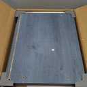 YAUKTAK Small Farmhouse Nightstand, Wood Night Stand Set, End Table with Drawer, Small Rustic Wooden Bedside Table, Bed Side Table for Bedroom, Blue end Table with Storage for Bedroom LET512LR