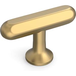 10 Pack Kitchen Cabinet Knobs - Champagne Bronze & Gold Drawer Knobs for Dresser & Cabinet Drawers