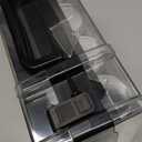 Coins Collector Case Holder Coin Capsules 46mm with 6 Sizes Foam Gasket (141 Pcs), Hard Paper Currency Sleeves (20 Pcs), Soft Dollar Bill Sleeves (200 Pcs) Storage Organizer Box (Black)