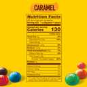 M&M'S Caramel Milk Chocolate Candy Bulk Pack, Party Size, 34 oz Resealable Bag for Parties, Baking and Sharing (EXP 08/31/26)