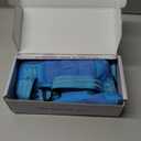 Small Dog Harness, Heavy Duty Tactical No Pull Dog Harness, No Choke, Easy On and Off Pet Vest with Molle System, Adjustable Reflective Dog Vest with Breathable Padded for Walking Hiking Training (S(Neck:16-22",Chest:20-28"),18-35 lbs, Blue)