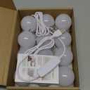 LED Vanity Mirror Lights with 12 Stick On Dimmable Bulbs, 3000K 4500K 6500K & 10 Brightness Levels Adjustable, Plug in USB Cable, Hollywood Style Mirror Lights for Makeup Desk Bathroom Dressing Room