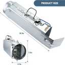 DC97-14486A Heating Element Assembly Dryer Replacement Part for Samsung & Kenmore Replaces DC97-14486D DC9714486A AP4342351 DC97-08891A PS2432265 (with DC96-00887A & DC47-00018A) by AMI PARTS
