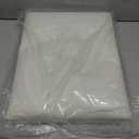 BelugaHelper Ottoman with Storage. Leather Foldable Ottomans with Thick Foam Padded Seat. Foot Rest Stool Storage for Living Room and Bedroom. Side Pockets and Handles Designed. 17x13x13in, White