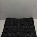 Inflatable Seat Cushion, Airplane Seat cushion for Long Flights Without Air Pump, Pressure Relief Seat Cushion, Wheelchair Cushions Applicable to Various Scenarios, Relief Discomfort in Coccyx&Buttock (square, Black)