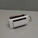 Side RV Vent Covers 12V 25W Air Vent Ventilation Exhaust Fan for Motorhome, Caravan, Trailer, Camper, Boat Marine Yacht White