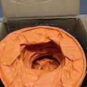 8Inch  16FT PVC Duct Hose Protable HVAC Duct Hosing for Utility Blower Fan Flexible Duct Hosing with D-Ring & Ajustable Rope