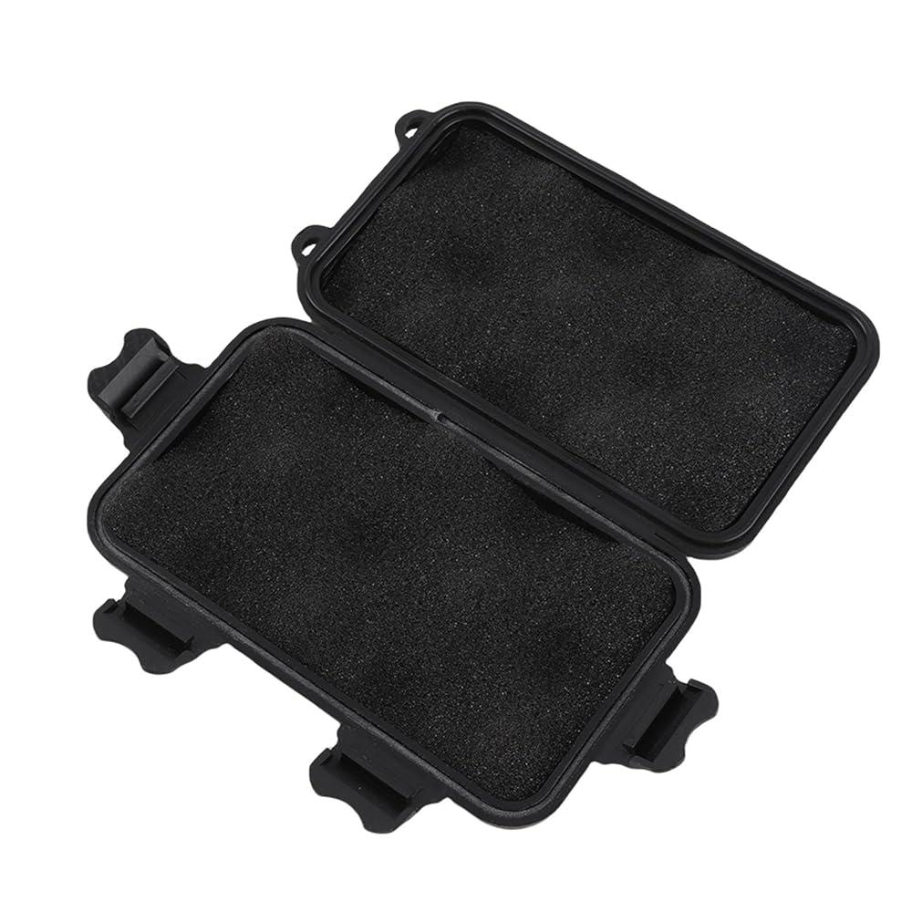 Waterproof Shockproof Box, Plastic Tool Box Enclosure Airtight Survival Case Container Storage Travel Sealed Containers Carry Box for Camping Fishing Hiking Outdoor