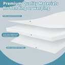 4 Pack Foam Board 27.5" x 39.4", 0.23 Inch Thickness White Poster Board, Double-Sided Acid-Free Foam Core Board, Large Lightweight Foam Boards for Painting, Display, Craft & School Projects