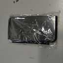 Top Bottom Front Back Housing Shell Case Cover Replacement for New 3DS LL XL Faceplate Cover (Black)