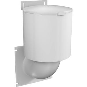 Dryer Vent Cover 4 inch with UV RESISTANT - Outdoor Dryer Vent Cover Natural Energy Saving, Dryer Vent Seal for Home Exterior (White)
