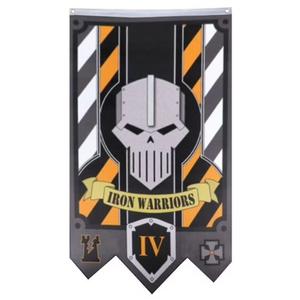 Iron Warriors Legion IV Flag Game Banner Man Cave 30x50in Banner 150D Polyester Decor