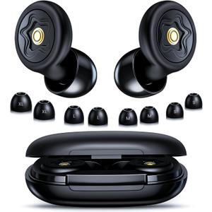 YUMICO Motorcycle Ear Plugs, 50dB Wind Noise Reduction Reusable Silicone Earplugs for Riding, Sleeping, Snoring, Work & Travel, Filtered Noise Cancelling Hearing Protection for Motorcyclists