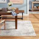 Town & Country Everyday Rein Abstract Cloud Everwash® Washable Area Rug with Non-Slip Backing, Pet Friendly Rug, Brown/Beige, 5'2"x7'2"