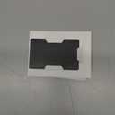 SPOTMINDERS Husband Valentines Day Gifts for Him Apple MFi Certified Wallet Tracker Works with Apple Find My Tracking Card for Wallet Card Rechargeable IP68 0.07in Slim iPhone Item Finder for Luggage (Black (Pack of 1))