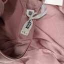 GRACE KARIN Women's Long Sleeve Satin Blouse,Mock Neck Work Silk Shirts,Dressy Tops for Business Casual Office (Large, Pink)