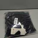 EVALESS Womens Pajama Sets Long Sleeve Sleepwear Matching Drawstring Elastic Pj Pants Ribbed Knit 2 Piece Lounge Set (Medium, Black)