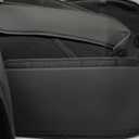 Premium Leather Full Coverage Protectors, Waterproof, Breathable, Scratch Resistant, Easy Wipe, Airbag Compatible, Black