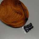 Angzon Orange Wig 26 Inch Long Wavy Wig for Women - Heat Resistant Synthetic Hair Middle Part Curly Wig Natural Look for Daily Party Cosplay Costume Use