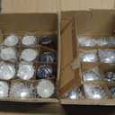 DEVI 48PCS Assorted Votive Candle Holders, Mercury Glass Candle Holder for Party,Wedding Centerpieces for Tables,Birthday Table Decor (Silver)