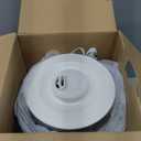 Homvana Humidifiers for Bedroom Home, 3.6 L Cool Mist Top-Fill 34H Super Long Time, Quiet 23dB, Baby Humidifier, Oil Diffuser for Large Room, Plants, Nursery, Office BPA FREE, 7 Color Light Ultrasonic