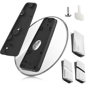 HUIJUTCHEN Vertical Stand for PS5 Pro,Stable Stand for PS5/PS5 Pro/PS5 Slim Console Disc & Digital,Nice Look PlayStation 5 Non-Slip Base Accessories, Tool-Free Installation with a Sturdy Screw