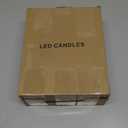 GenSwin Rechargeable LED Flameless Flickering Glass Candles with Remote Timer, Battery Operated Pillar Candles Long Lasting Gold Real Wax USB Candle (D 3”×H 4”5”6”)