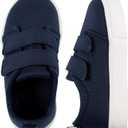 Gerber Kids' First Walker Sneakers (9 Toddler, Navy)