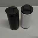 Icesip Insulated Coffee Mug 14oz, 2 pack Travel Coffee Tumbler, Vacuum Insulated Coffee Mug with Leak Proof Screw Lid Coffee Cup for Men and Women for Hot & Cold Drinks