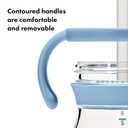 OXO Tot Transitions Straw Cup with Handles 6 oz. - Opal and Dusk - 2 Pack