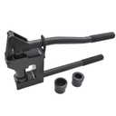 Manual Lever Sheet Metal Stud Punch 20GA with (7/8", 1-1/8", and 1-11/32") Manual Knockout Hole Punch Driver Kits Conduit Hole Cutter Set, Black Mustrod