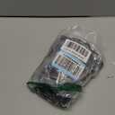 Tainehs Women's Push Up V Neck Bikini Tops Criss Cross Back Padded Bathing Suit Top Only (X-Large, Black)