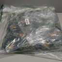 Artoid Mode Green Xmas Tree Mistletoe Christmas Area Rug, Winter Home Decor Low-Profile Non-Slip Washable Large Rug for Living Room Bedroom Farmhouse Dining Room Kids Playroom 3x5 Feet