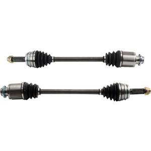 TRQ Rear Driver and Passenger Side CV Axle Assembly Set 2 Piece Compatible with 2007-2013 Acura MDX