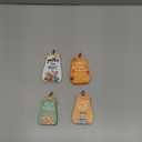 Jetec 4 Pcs Thanksgiving Fall Decorations for Home Thanksgiving Sign Fall Decor Wooden Pumpkin Table Sign Farmhouse Block for Harvest Autumn Tiered Tray Mantel Home Office Decor