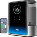 DREO 8L Smart Humidifier Large Room 600ft, HM717S, 80H Runtime Supersized Warm and Cool Mist Humidifiers for Bedroom Baby, 28dB Quiet Air Humidifier for Plants Indoor, Home, Whole House, Silver