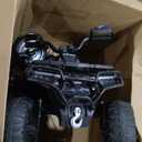 12V Kids Ride On ATV Car w/Parent Remote Control, Spring Suspension, LED Lights, Bluetooth, USB, Music, Early Education, Volume Control, Off-Road 4 Wheeler w/LED Flag for Boys & Girls Ages 3+ (Pink)