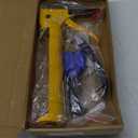 Caulk Gun Kit for 10oz Caulk Tubes  Silicone Caulking Gun, Caulk Remover, Sealant Finishing Tool & Grout Scraper  10:1 Thrust Ratio for Precision Home and Outdoor Repairs