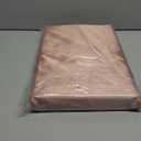 Horbaunal 5 Pieces Satin Duvet Cover Set Queen/Full Size Rose Gold Duvet Cover with Corner Ties & Zipper Closure, Luxury & Silky Bedding Set, 1 Duvet Cover and 4 Pillowcases (No Comforter)