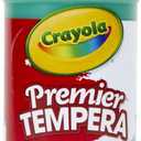 Crayola Premier Tempera Paint For Kids - Green (16oz), Kids Classroom Supplies, Great For Arts & Crafts, Non Toxic, Easy Squeeze Bottle