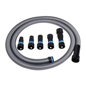 CenTec Systems 94698 Quick Click 10 Ft. Hose for Home and Shop Vacuums with Expanded MultiBrand Power Tool Adapter Set for Dust Collection